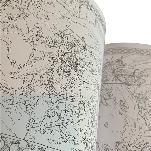 Game of Thrones Adult Coloring Book - Picture 10 of 16